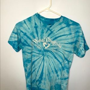 Hanes Tie Die West Virginia Tee